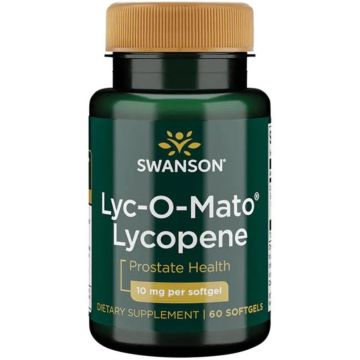 Swanson Lyc-O-Mato Lycopene Лик-О-Мато Ликопен за простатата х60 капсули