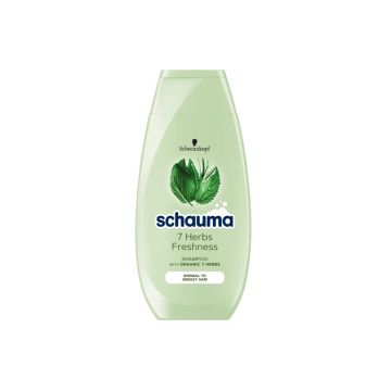 Schauma 7 Herbs Freshness Шампоан 7 билки за нормална и бързо омазняваща се коса 250 мл