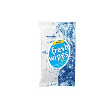 Agiva Aqua Fresh Wipes Мокри кърпички 15 бр