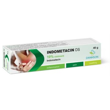Indometacin DS Маз при болка и възпаление 10% 40 гр Danhson