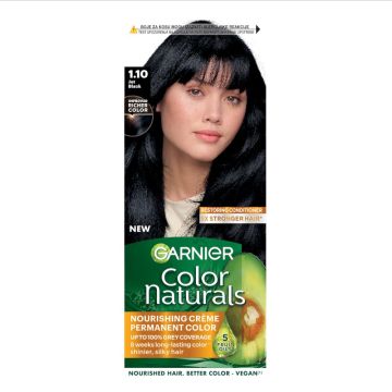 Garnier Color Naturals Трайна боя за коса, цвят 1.10 Jet Black
