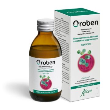 Aboca Oroben Вода за уста при афти и възпаления 150 мл