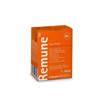 Remune Ентерална храна за пиене праскова 200 мл B Braun