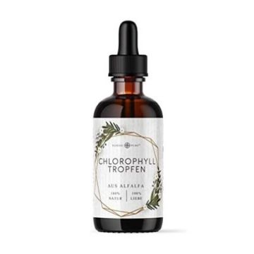 Chlorophyll Tropfen Хлорофил капки от люцерна 100 мл Nordic Pure