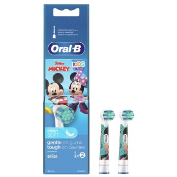 Oral-B EB 10-2 Stage Накрайник за електрическа четка за зъби за деца 3+ години 2 бр