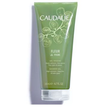 Caudalie Fleur De Vigne Душ гел с алое, бяла роза, розов пипер и диня 200 мл