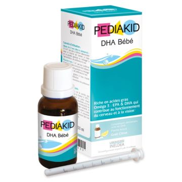 Pediakid DHA Bebe Сироп с омега-3 за бебета и малки деца 30 мл