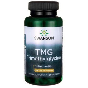 Swanson TMG Trimethylglycine Триметилглицин за сърцето и черния дроб х90 капсули