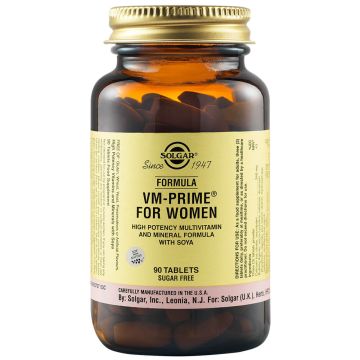 Solgar Formula VM-Prime Мултивитамини за жени над 50 години х 90 таблетки