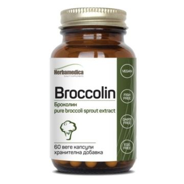 Herbamedica Broccolin Броколин 400 мг х 60 капсули