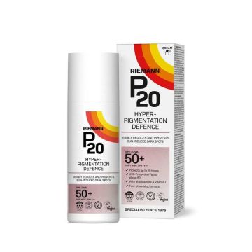 Riemann P20 Hyperpigmentation Слънцезащитен крем за лице за склонна към хиперпигментация кожа SPF50+ 50 мл