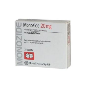 Монозид 20 мг/12,5 мг х 28 таблетки Bristol-Myers
