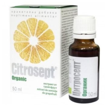 Citrosept Organic Разтвор за имунитет с екстракт от грейпфрут 50 мл Cintamani