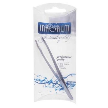 Magnum Professional Неръждаема пинсета скосена 9,5 см