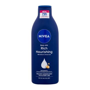 Nivea Rich Nourishing Подхранващо мляко за тяло за суха и много суха кожа 400 мл