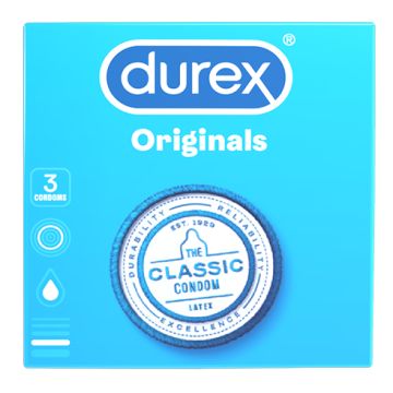 Durex Classic презервативи 3 бр