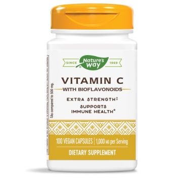 Nature's Way Vitamin C With Bioflavonoids Витамин C и биофлавоноиди 1000 мг х100 V капсули