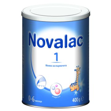 Novalac 1 Мляко за кърмачета от 0 до 6 месеца 400 гр Medis