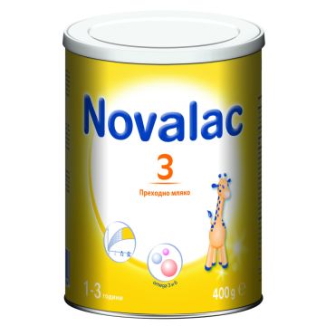 Novalac 3 Преходно мляко за малки деца от 1 до 3 години 400 гр Medis