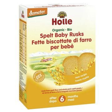 Holle Био спелтови сухари за бебета 200 гр
