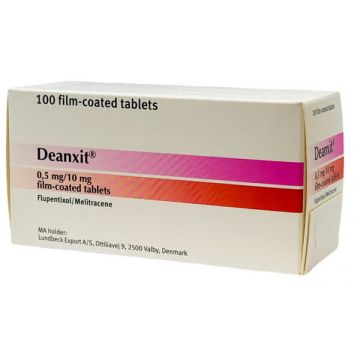 Деанксит 0,5 мг /10 мг х 100 таблетки Лундбек