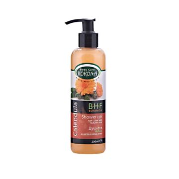Kokona Body Care B.H.F. Botanica Душ гел за чиста и здрава кожа с невен 200 мл