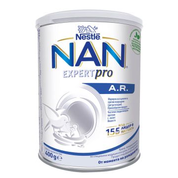 Nestle NAN A.R. Формула за кърмачета против повръщане (регургитация) 0+М 400 г 