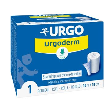 Urgo Urgoderm Хирургичен хипоалергенен лейкопласт 10 см х 10 м