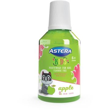 Astera Kids Вода за уста ябълка 300 мл