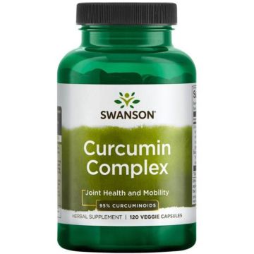 Swanson Curcumin Complex Куркумин Комплекс с антиоксидантен ефект х 120 капсули