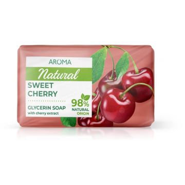 Aroma Natural Elements Red Fruits Глицеринов сапун с екстракт от малини 100 г