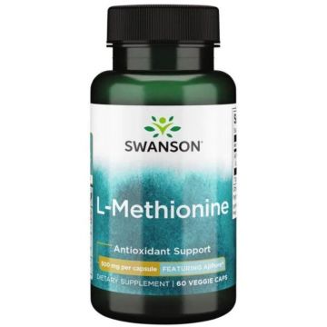 Swanson L-Methionine L-метионин за черия дроб х60 капсули