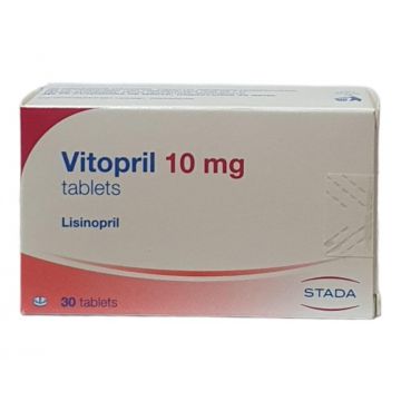 Витоприл 10 мг х 30 таблетки Stada