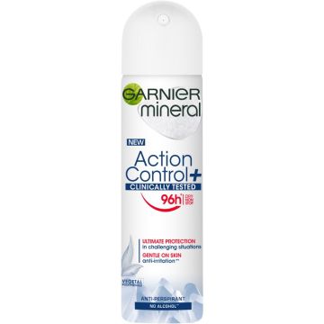 Garnier Action Control + 96h Дезодорант спрей против изпотяване за жени 150 мл