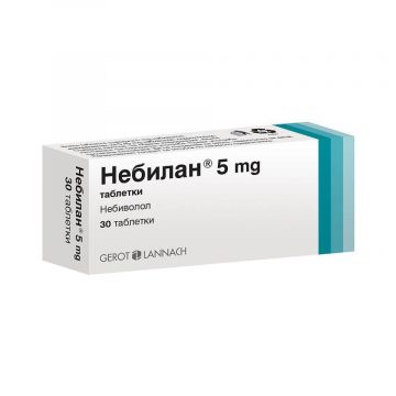 Небилан 5 мг х 30 таблетки Gerot