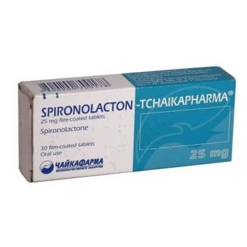 Спиронолактон 25 мг х 30 таблетки ЧайкаФарма