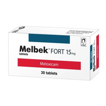 Мелбек Форт 15 мг х 30 таблетки Nobel Pharma