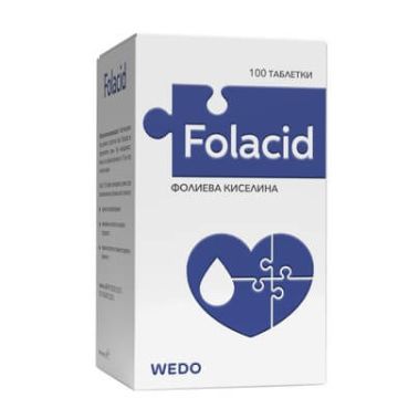 Folacid За бъдещи майки x 100 таблетки