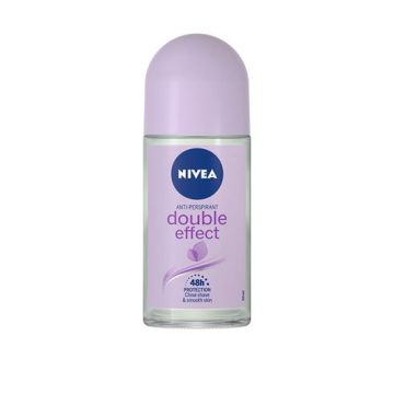Nivea Double Effect Violet Senses Дезодорант спрей против изпотяване за жени 50 мл
