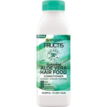 Garnier Fructis Aloe Vera Hair Food Хидратиращ балсам за нормална до суха коса с алое вера 350 мл