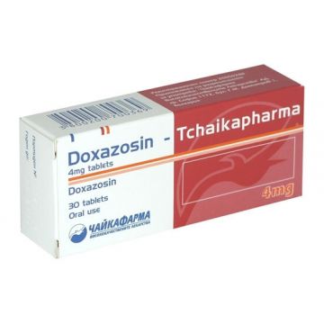 Доксазосин 4 мг х 30 таблекти Чайкафарма