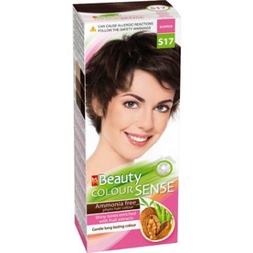 MM Beauty Colour Sense Трайна фито боя за коса без амоняк, S17 Еспресо