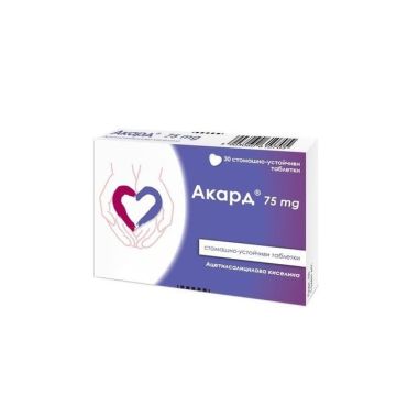 Акард 75 мг х 30 таблетки Polpharma