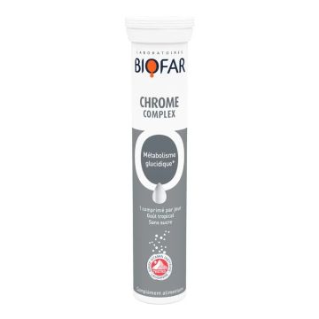 Biofar Chrome complex ефервесцентни таблетки x 20 бр