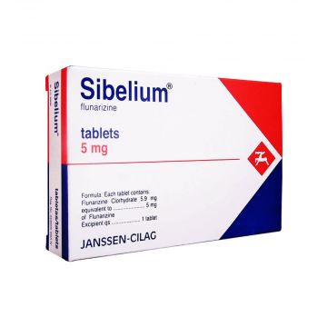 Сибелиум 5 мг х 20 таблетки Johnson & Johnson