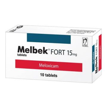 Мелбек Форт 15 мг х 10 таблетки Nobel Pharma