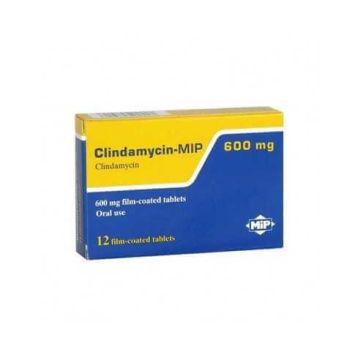 Клиндамицин-MIP 600 мг х 12 таблетки MIP Pharma