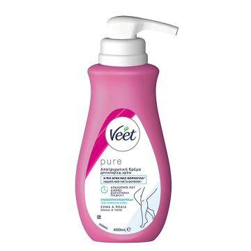 Veet Pure Депилиращ крем за чувствителна кожа 400 мл
