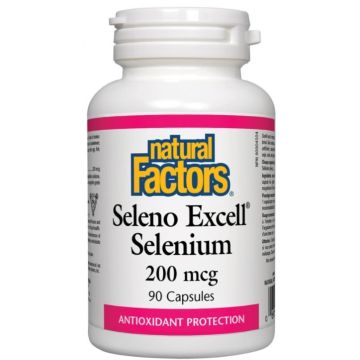Natural Factors Selenium Селен антиоксидант 200 мкг 90 таблетки