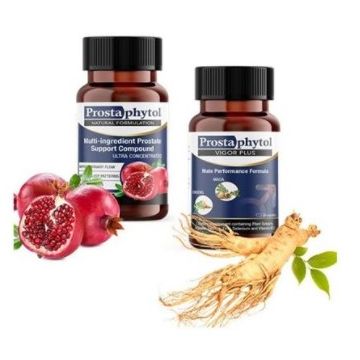 Helix Original Prostaphytol Natural Formula за здрава простата 30 капсули +  Prostaphytol Vigor Plus за здрава простата 30 капсули Комплект